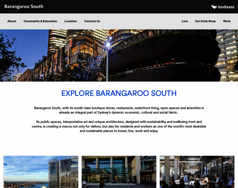 Barangaroosouth.com.au thumbnail