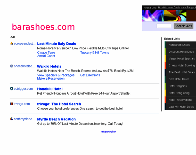 Barashoes.com thumbnail