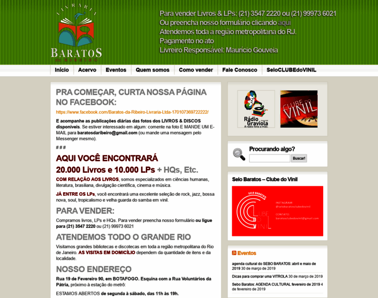 Baratosdaribeiro.com.br thumbnail
