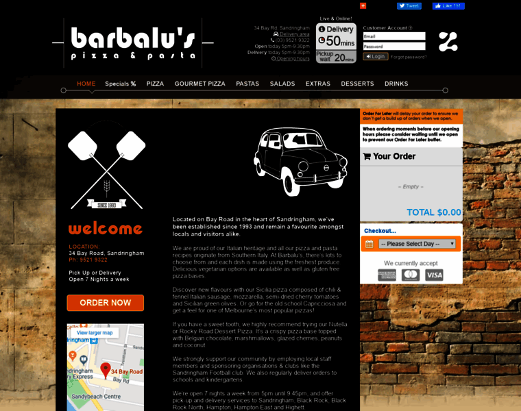 Barbaluspizza.com.au thumbnail