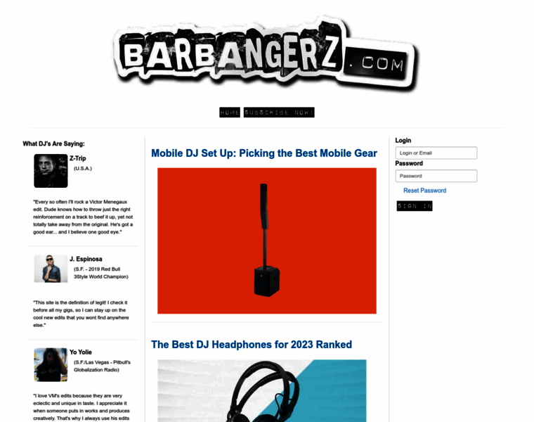 Barbangerz.com thumbnail