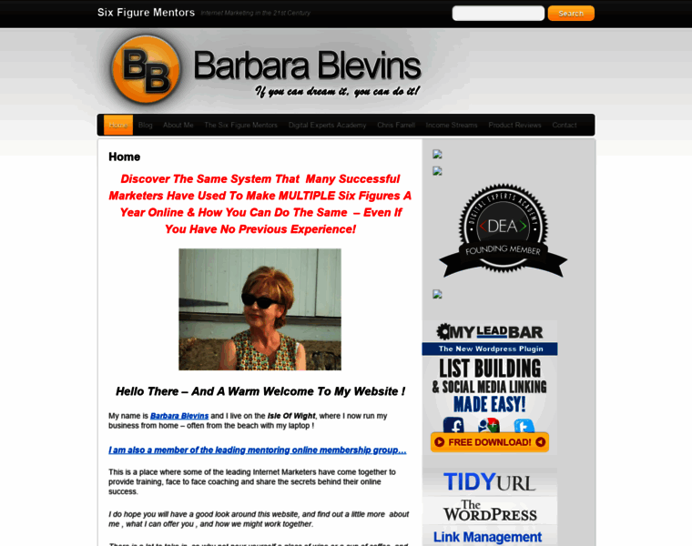 Barbara-blevins.com thumbnail