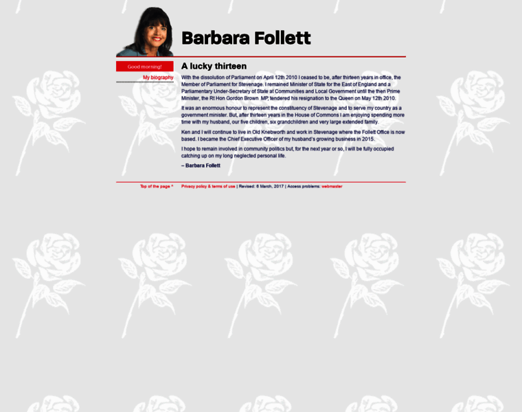 Barbara-follett.org.uk thumbnail