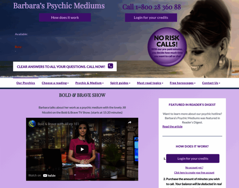 Barbara-psychicmedium.com thumbnail