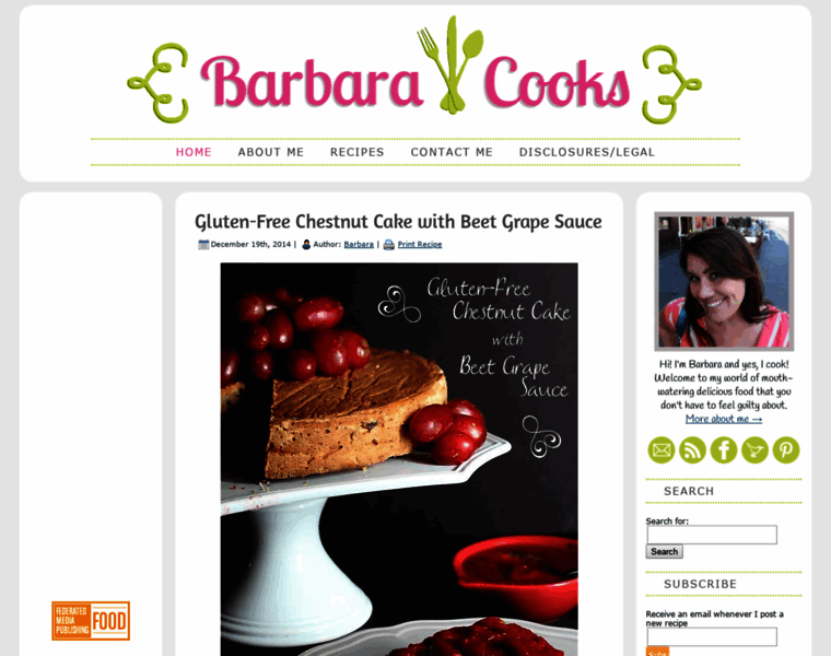 Barbaracooks.com thumbnail