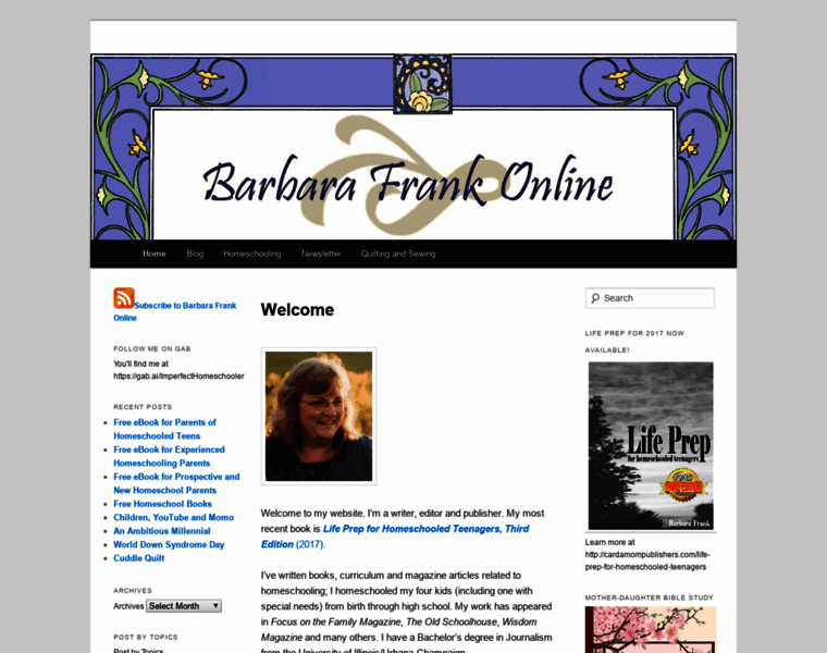 Barbarafrankonline.com thumbnail
