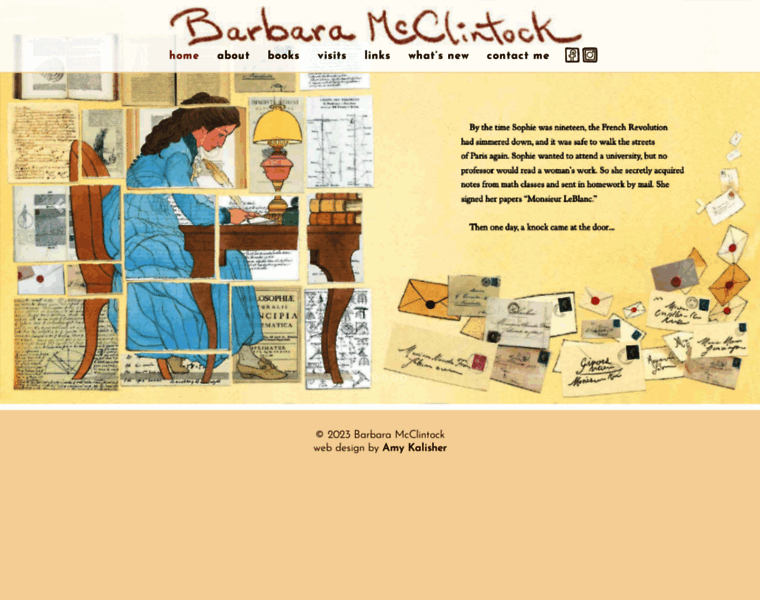 Barbaramcclintockbooks.com thumbnail