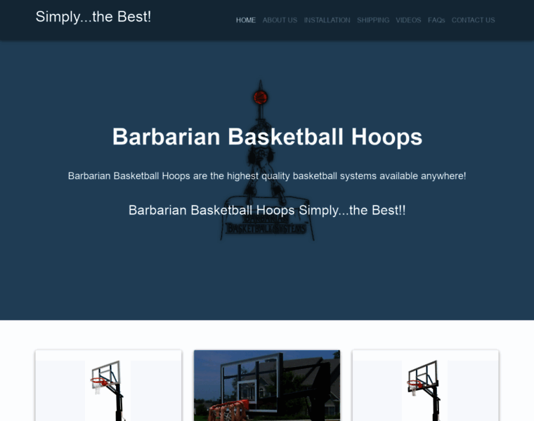 Barbarianbasketballsystems.com thumbnail