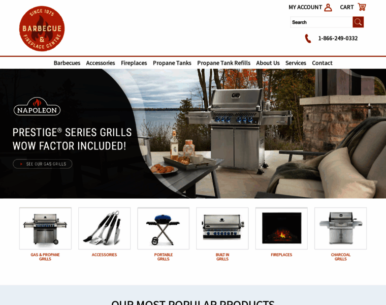 Barbecueandfireplacecentre.ca thumbnail