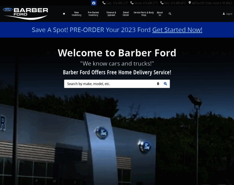 Barberford.net thumbnail
