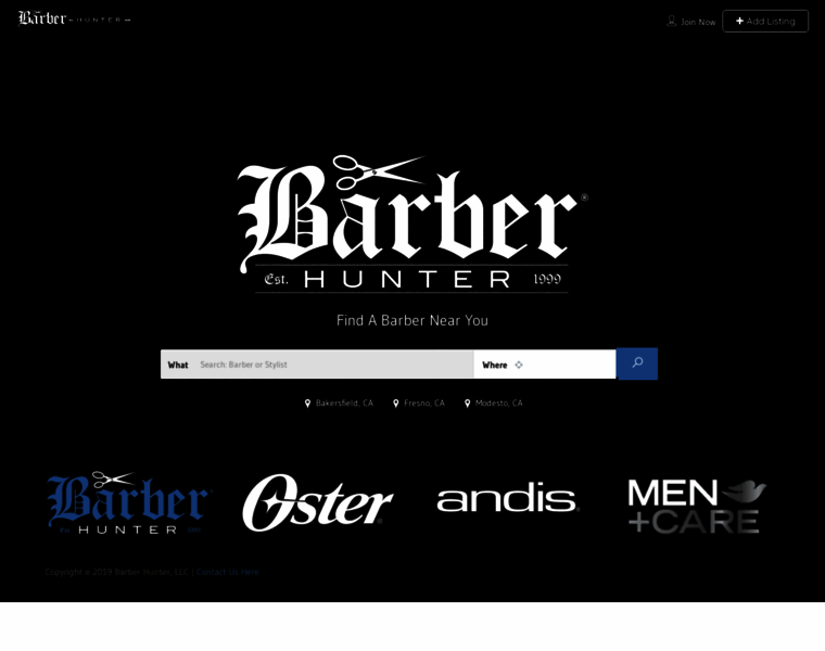Barberhunter.com thumbnail
