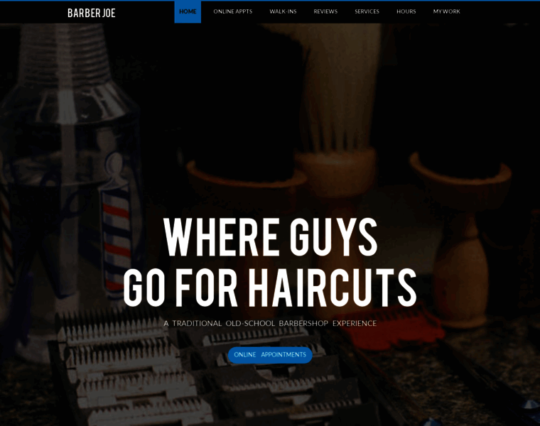 Barberjoe.com thumbnail