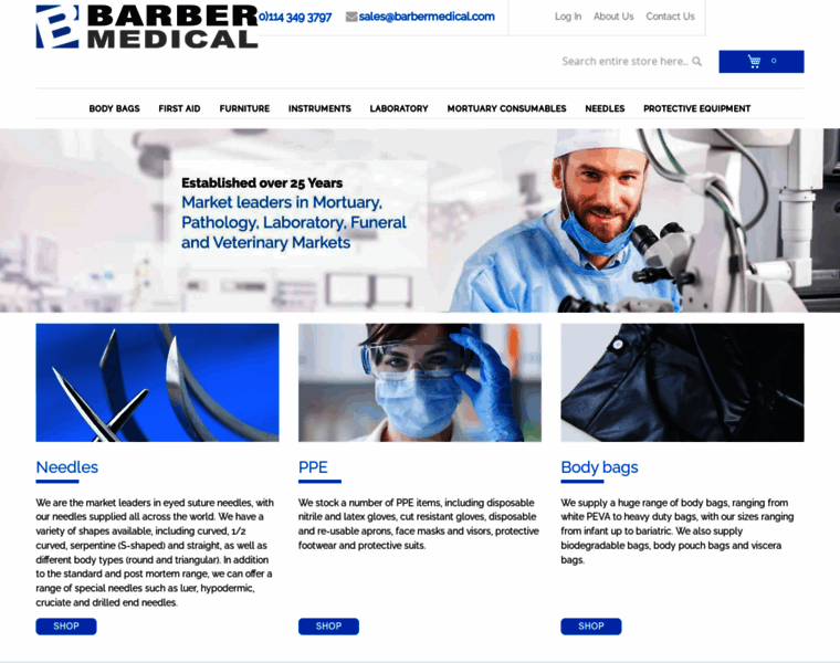 Barbermedical.com thumbnail