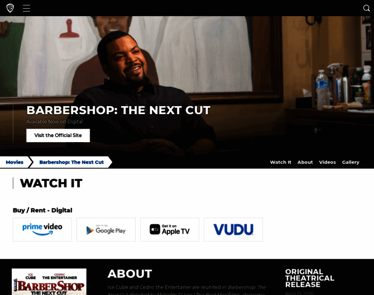 Barbershopmovie.com thumbnail