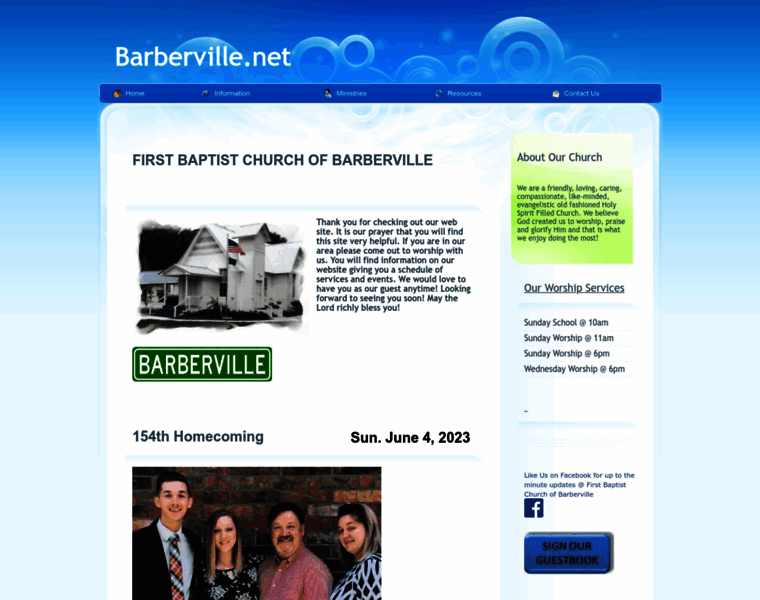 Barberville.net thumbnail