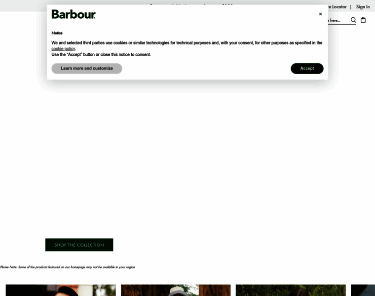 Barbour.com thumbnail