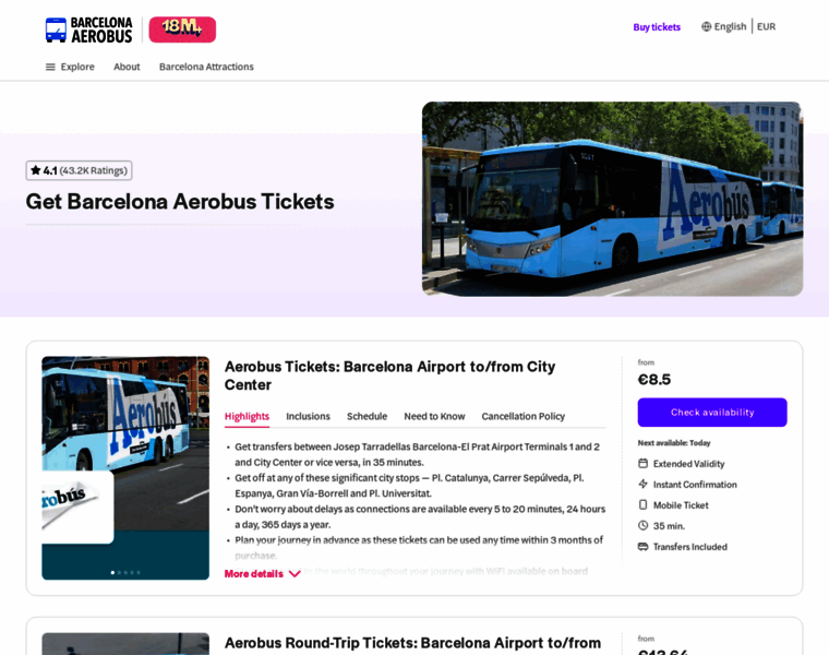 Barcelona-aerobus-tickets.com thumbnail