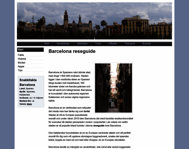 Barcelona-guide.se thumbnail