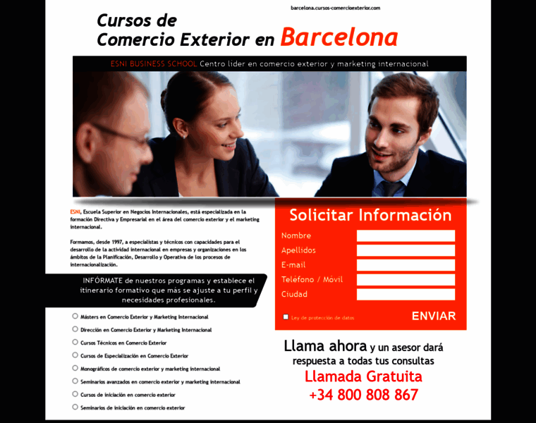Barcelona.cursos-comercioexterior.com thumbnail