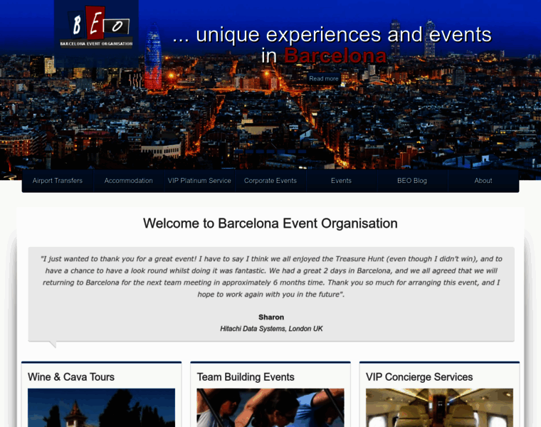 Barcelonaeventorganisation.com thumbnail