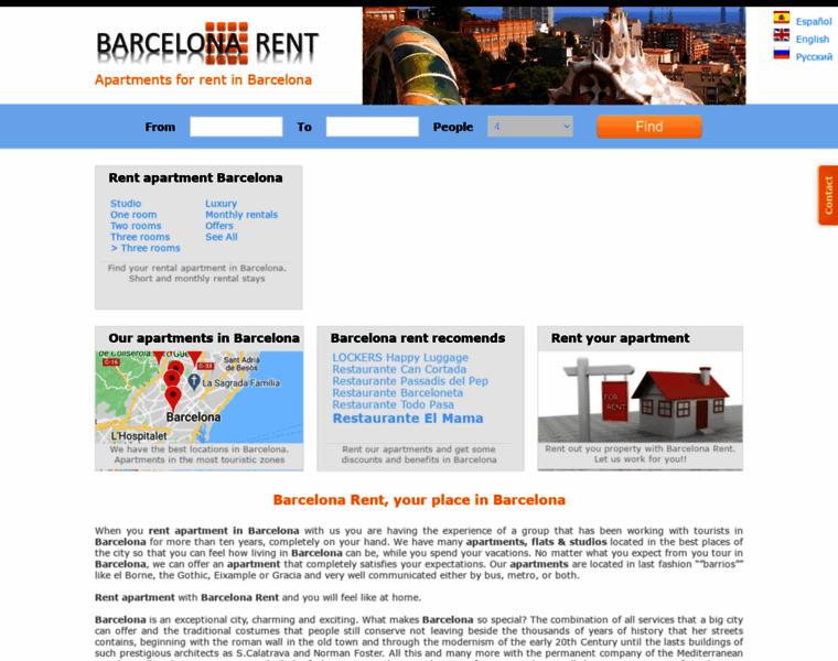 Barcelonarent.com thumbnail