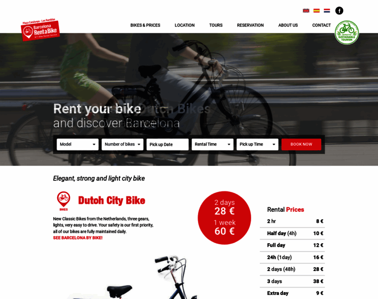 Barcelonarentabike.com thumbnail