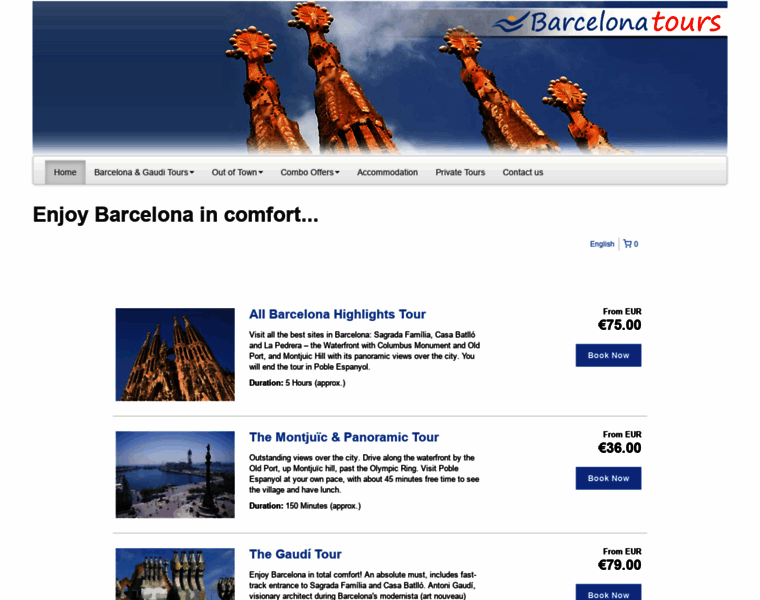 Barcelonatours.ws thumbnail