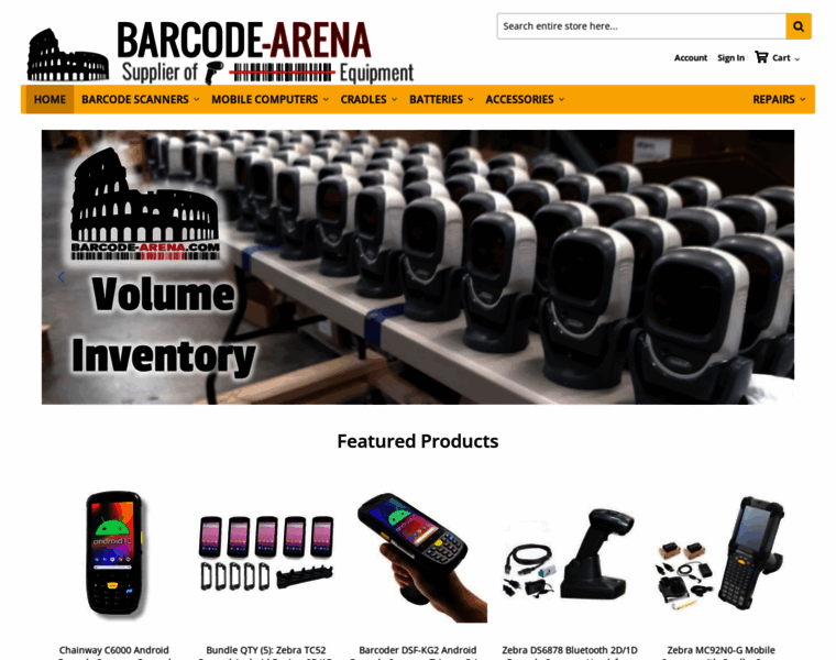 Barcode-arena.com thumbnail