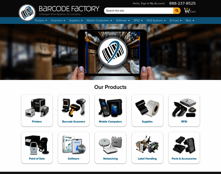 Barcodefactory.com thumbnail
