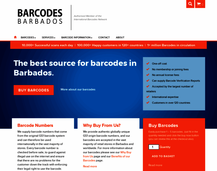 Barcodesbarbados.com thumbnail