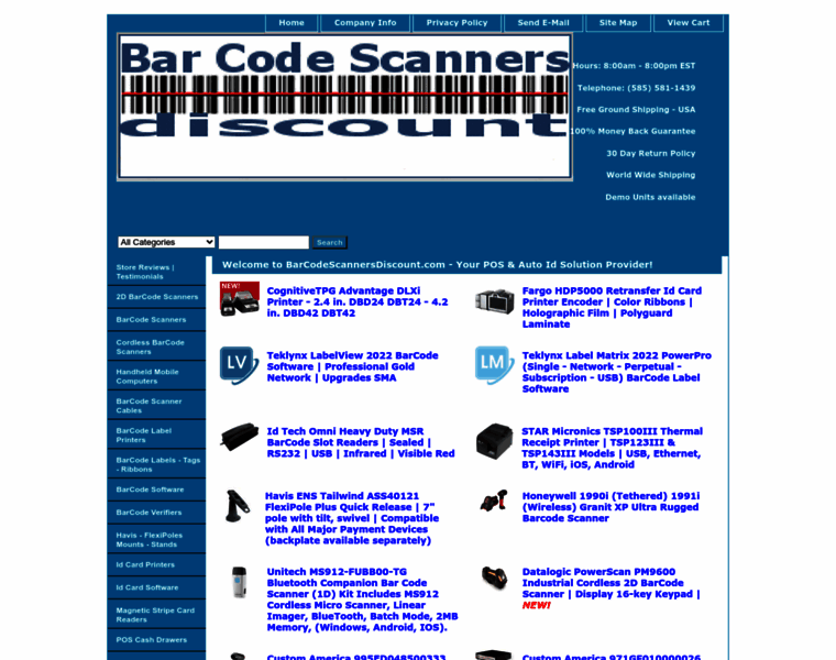 Barcodescannersdiscount.com thumbnail