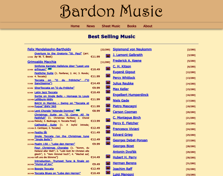 Bardon-music.com thumbnail