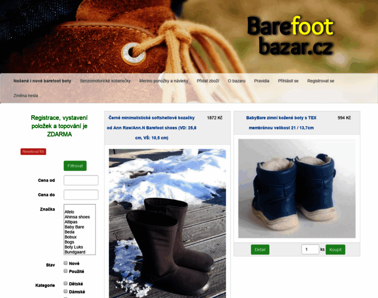 Barefootbazar.cz thumbnail