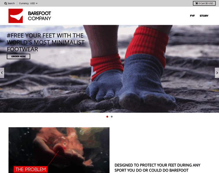 Barefootcompany.ch thumbnail