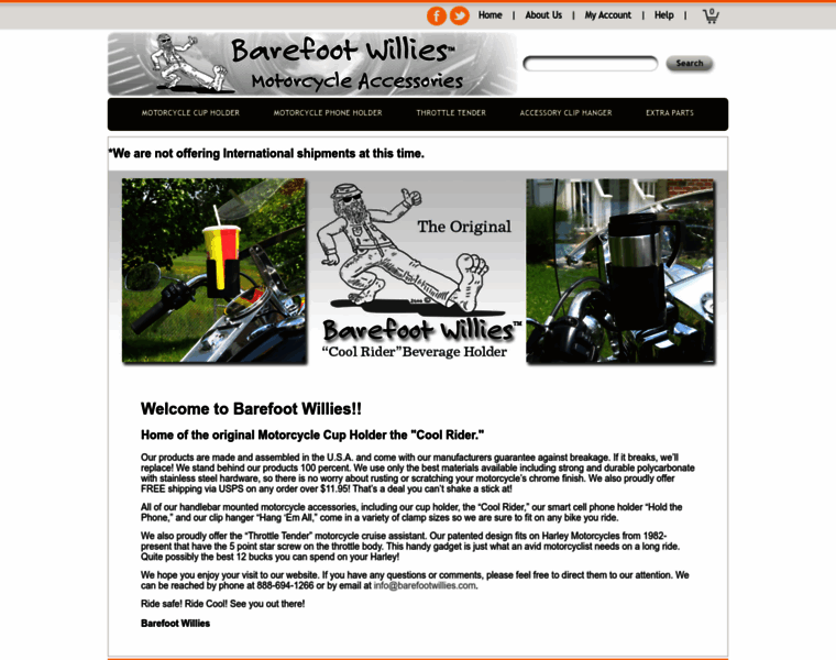 Barefootwillies.com thumbnail