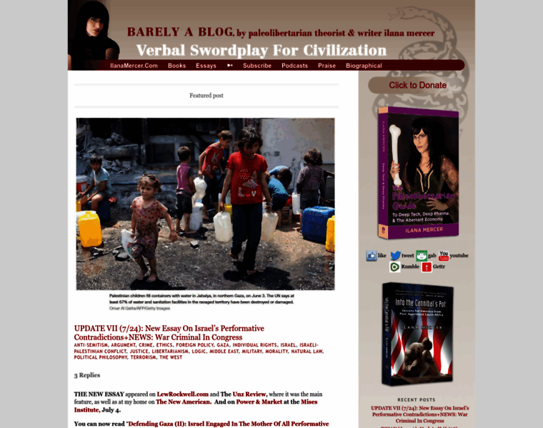 Barelyablog.com thumbnail Barelyablog.com thumbnail