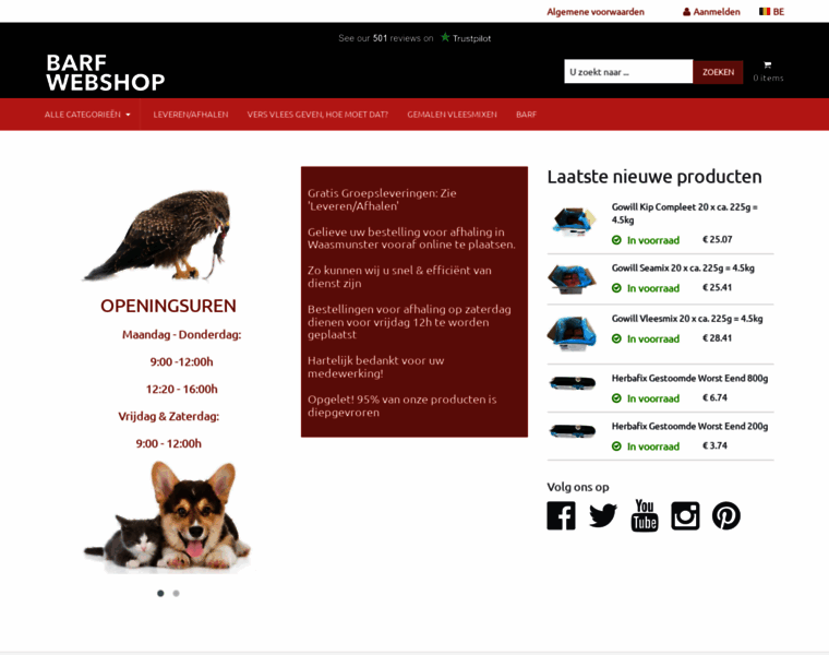 Barf-webshop.be thumbnail