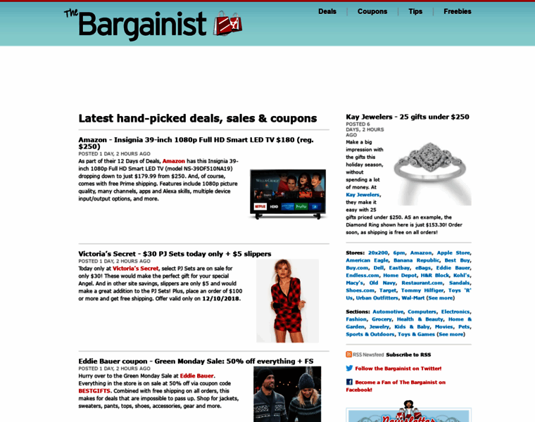 Bargainist.com thumbnail