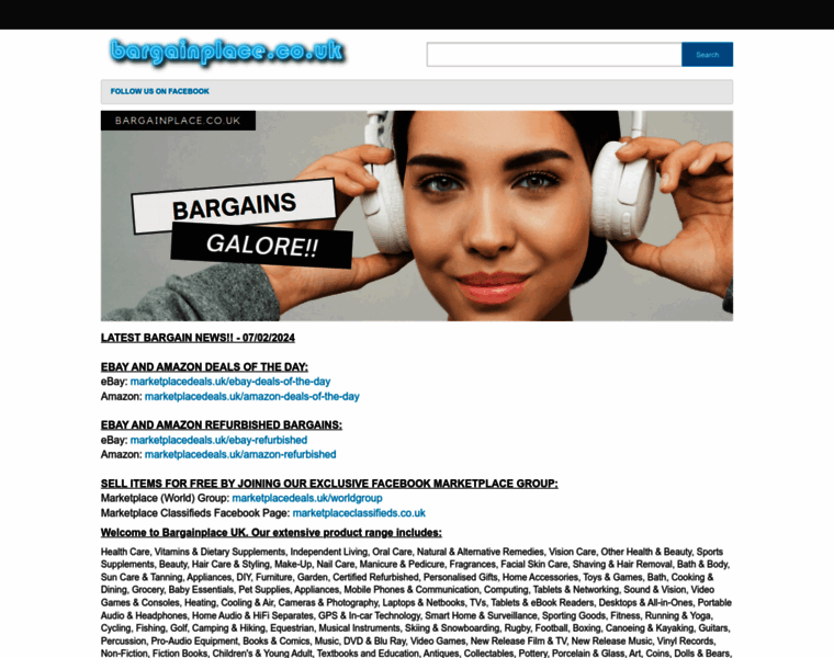 Bargainplace.co.uk thumbnail