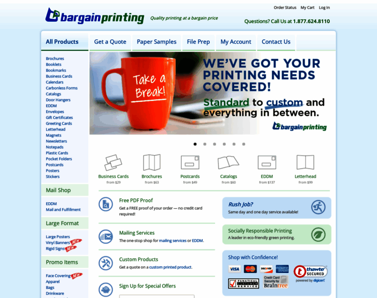 Bargainprinting.com thumbnail