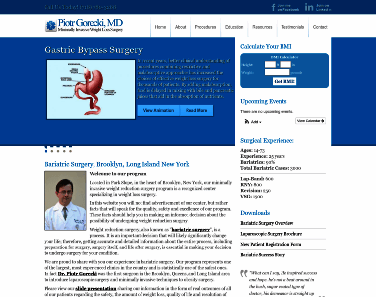 Bariatricsurgerynyc.com thumbnail