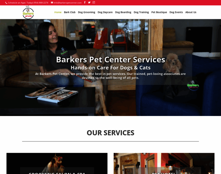 Barkerspetcenter.com thumbnail