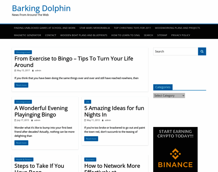 Barkingdolphin.com thumbnail