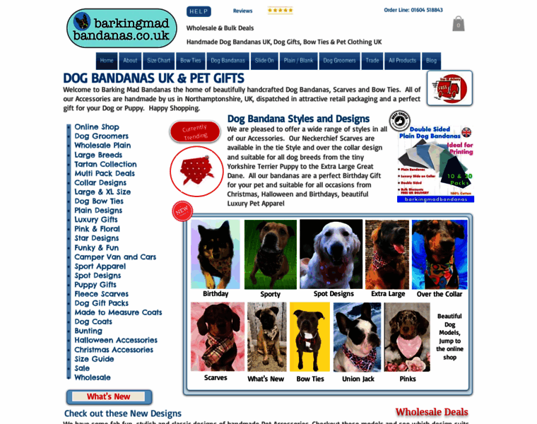 Barkingmadbandanas.co.uk thumbnail