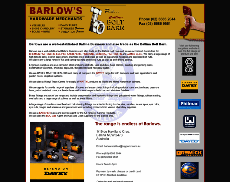 Barlowsballina.com.au thumbnail