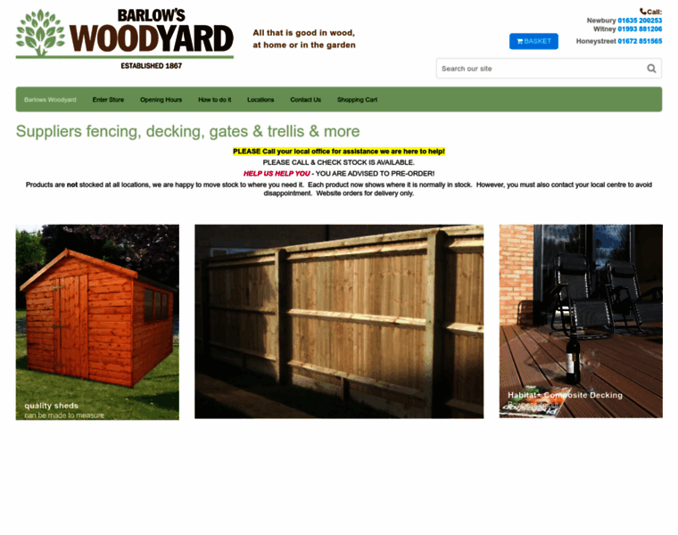 Barlowswoodyard.co.uk thumbnail