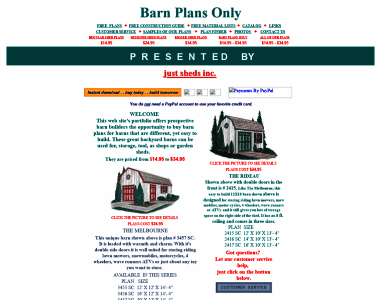 Barn-plans-only.com thumbnail