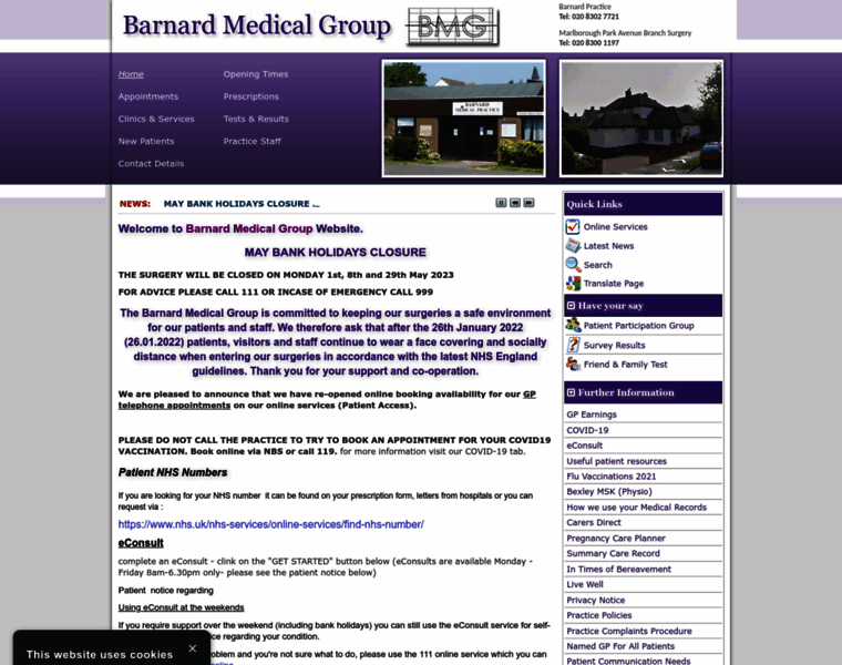 Barnardmedicalgroup.co.uk thumbnail