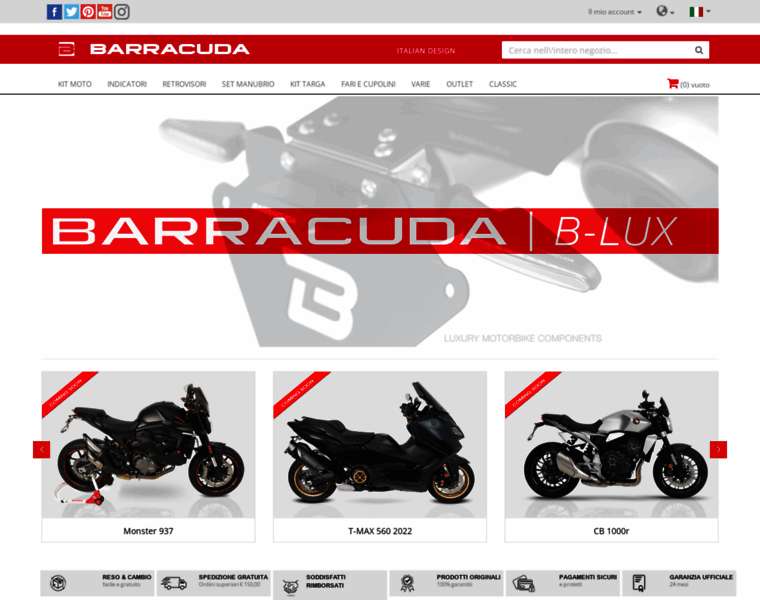 Barracudamoto.com thumbnail
