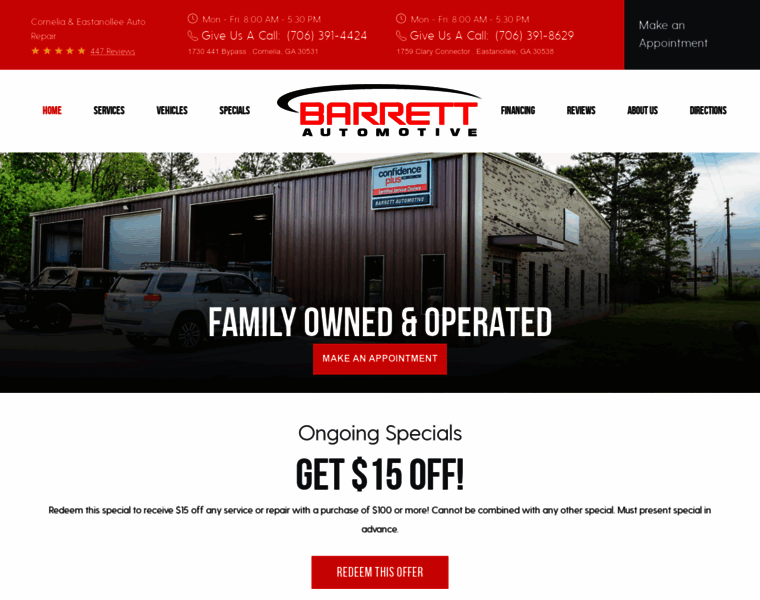 Barrett-automotive.com thumbnail